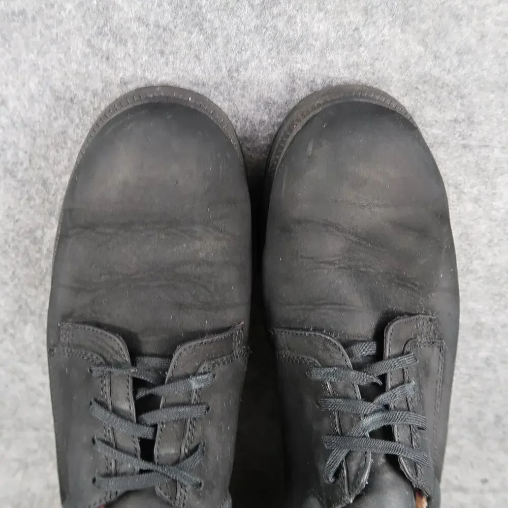 Cambridge Classics Shoe Men 9.5 Derby Oxford Noble Black Leather Classic Lace Up